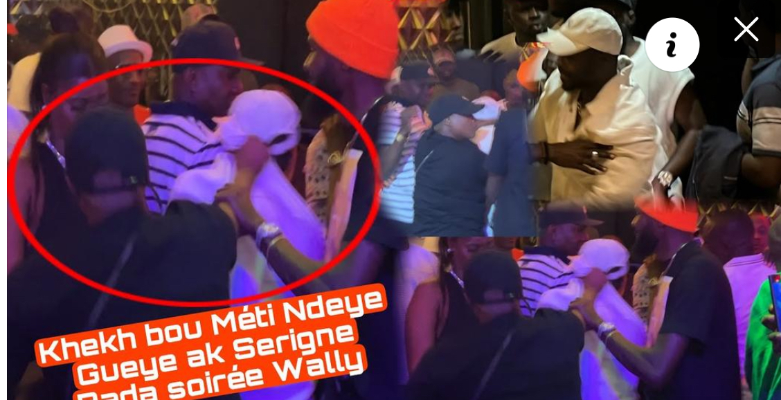 (Vidéo)- Soirée Wally Seck au vogue: Ndeye Gueye et Serigne Bada ont failli se bagarrer
