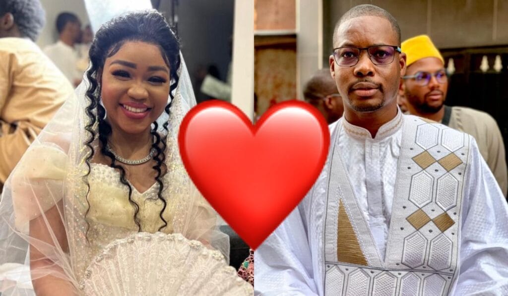 (Photos)- Admirez les images du mariage de Thierno Malick, le journaliste de Senego