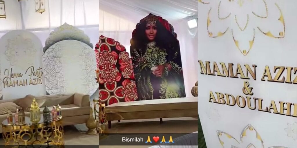 Henné Time : Le décor chez Maman, la fille de Aziz Ndiaye, est Wouah !