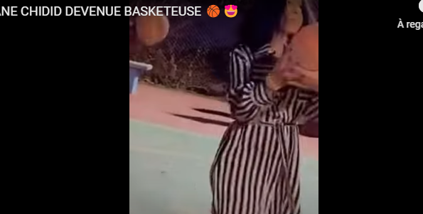 (Vidéo) : Dans la peau d’une basketteuse, Viviane marque un panier et jubile