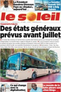 Découvrez les Unes des journaux Sénégalais du vendredi 03 mai 2024