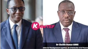 Moment d&rsquo;échange entre Amadou Ba et Cheikh Omar Anne