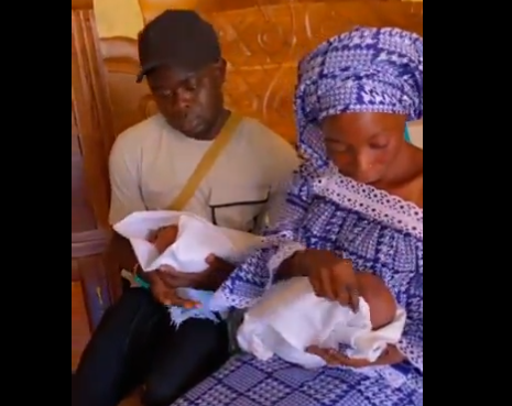 (Vidéo) – Kaffrine : Ce couple donne à ses jumeaux les prénoms Ousmane Sonko et Diomaye…