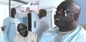 (Vidéo) – L’ancien lutteur Yekini débarque chez Gaston pour ses condoléances.