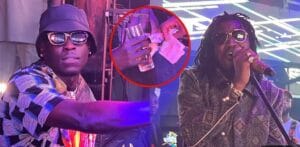 (Vidéo) – Soirée de Wally Seck : Ngaaka Blindé arrose le Faramareen de billets de banque.