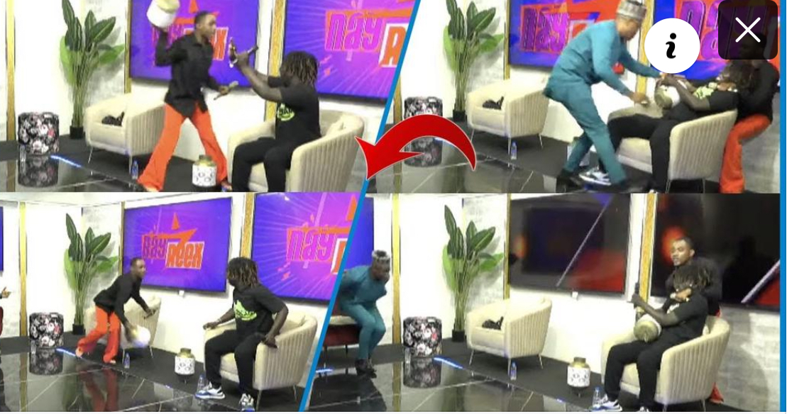 (Vidéo)- Une v!olente bagarre entre Pawlish et Ouzin Keïta en direct sur ITV