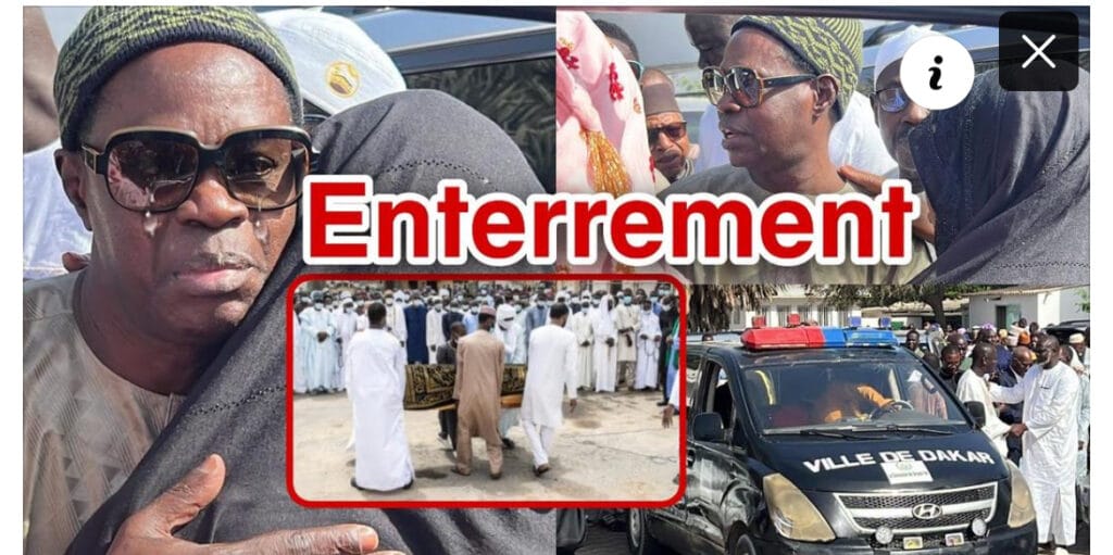 (Vidéo)- Enterrement de Mansour Seck: Baba Maal pleure son «jumeau »