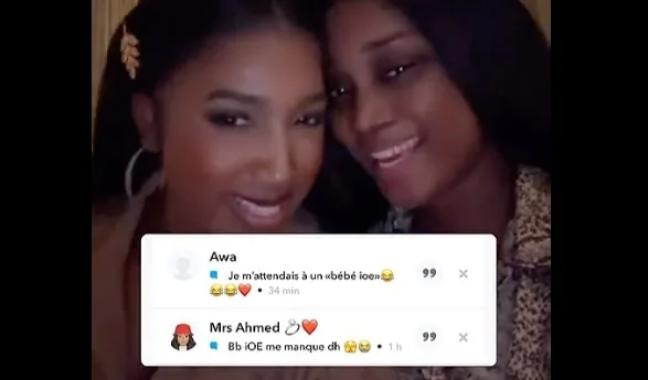 (Vidéo) France – L’agréable surprise de Ramatoulaye « Cœurs Brisés » à sa bestie Aissatou