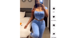 (Vidéo) : Le crop top fatal de Fat Bintou Baabel fait ravage sur la toile