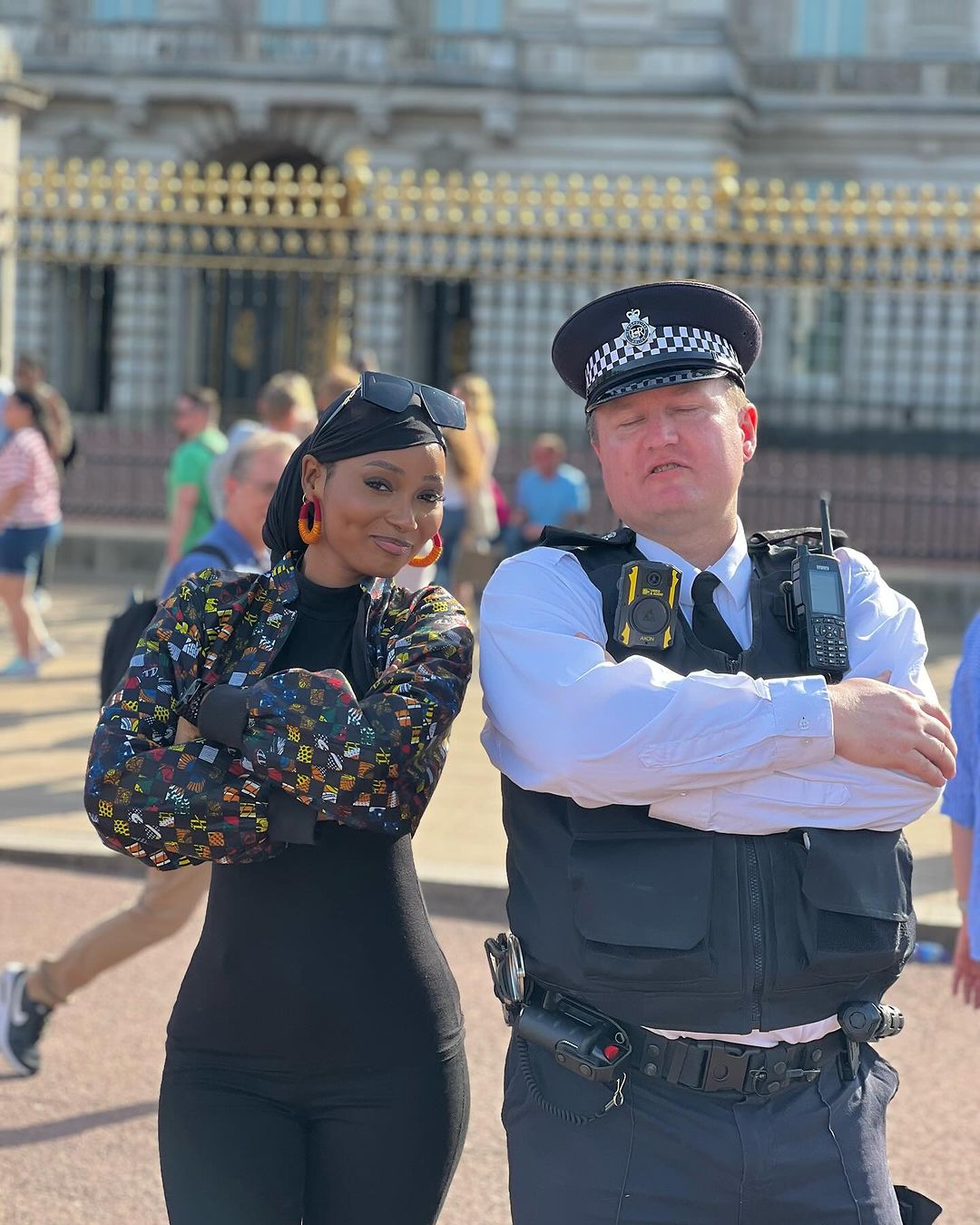 (05 photos) : Fah Aidara défile dans les rues de Londres