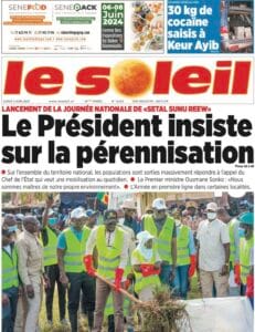 Découvrez les Unes des journaux Sénégalais du lundi 03 juin 2024