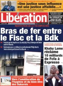 Découvrez les Unes des journaux Sénégalais du mercredi 05 juin 2024