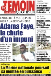 Découvrez les Unes des journaux Sénégalais du jeudi 06 juin 2024