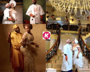 Photos +Vidéo : L’incroyable mariage de Davido et Chioma