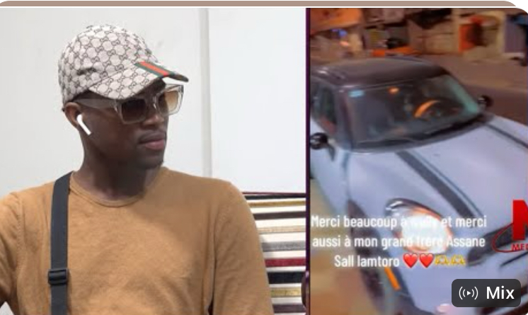 (Vidéo) : Voiture de Ndiap offerte par Wally Seck- Le vendeur déballe « Diotouma sama xaliss… Danio door chèque bilen Wally diokhone »