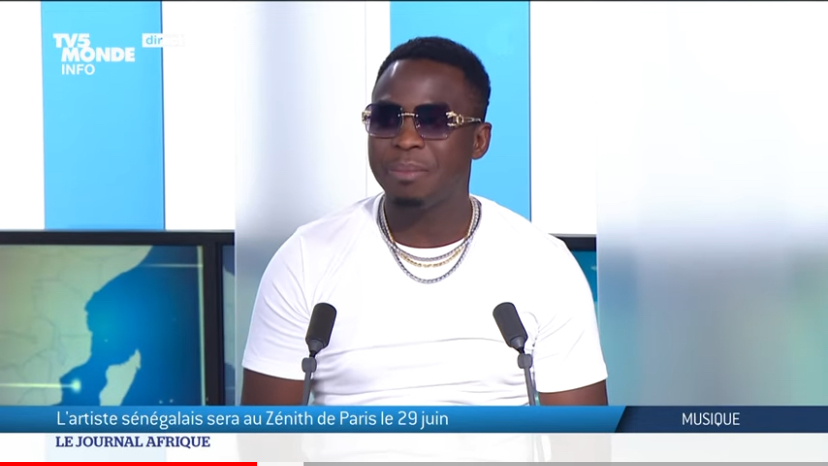 (Vidéo) : Sidy Diop sur TV5 se débrouille bien français. Regardez !