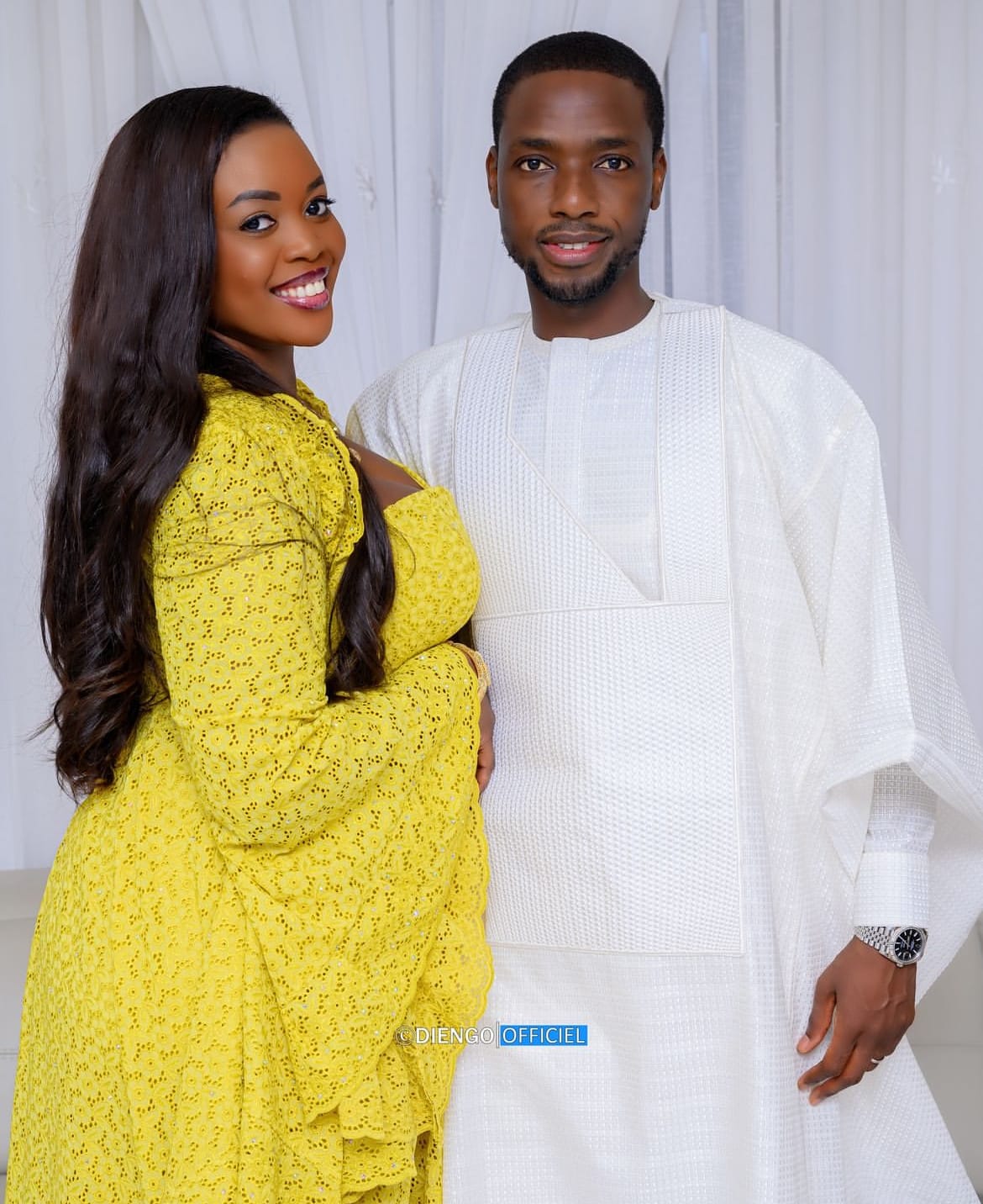 (Photos)- Tabaski 2024: Birane Ndour s’affiche avec sa femme