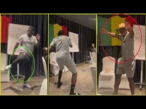 Bizutage des Lions :  La danse hilarante de Mikayil Faye,  Arouna Sanganté et Chérif Ndiaye amuse la toile