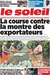Découvrez les Unes des journaux sénégalais du mardi 02 juillet 2024