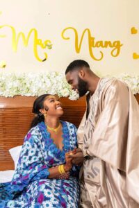 Mariage : Maman Diallo et son époux en mode amoureux