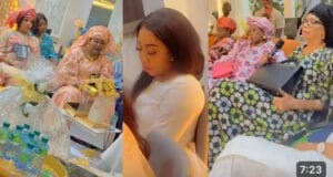 (Vidéo)- Mariage Zeyna Ndour: Sa «badiene» débarque en surprise