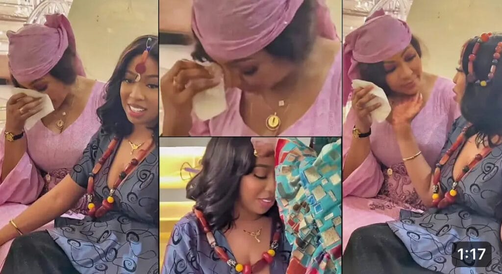 (Vidéo)- Zeyna Ndour honore sa mère qui pleure :«Thiakeu ba way ana thiakeu ba»