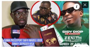 (Vidéo)- « J’avais perdu mon passeport le jour où je devais déposer mon visa pour le Zénith… » raconte Petit Gallo