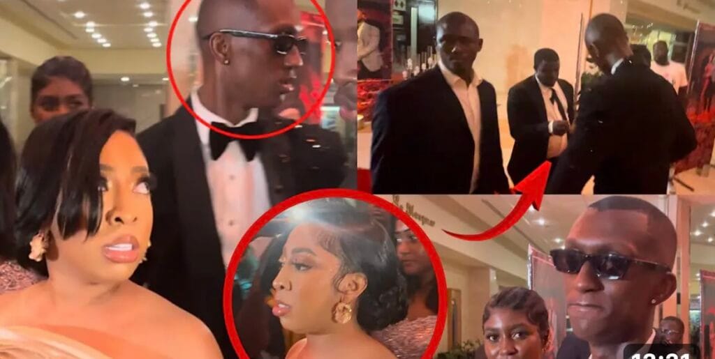 (Vidéo) – Bloqué à la porte : Zeyna quitte la salle de sa réception pour récupérer son ami…