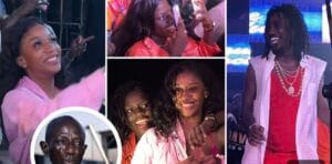 (Vidéo) – Kiné Ndiaye de la série « Virginie, » arrose Wally Seck de billets de banque.