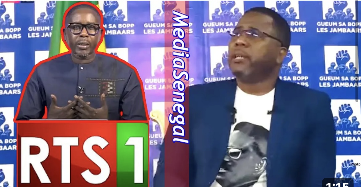 Son passage sur la RTS : Bougane Gueye félicite le DG Pape Alé Niang…
