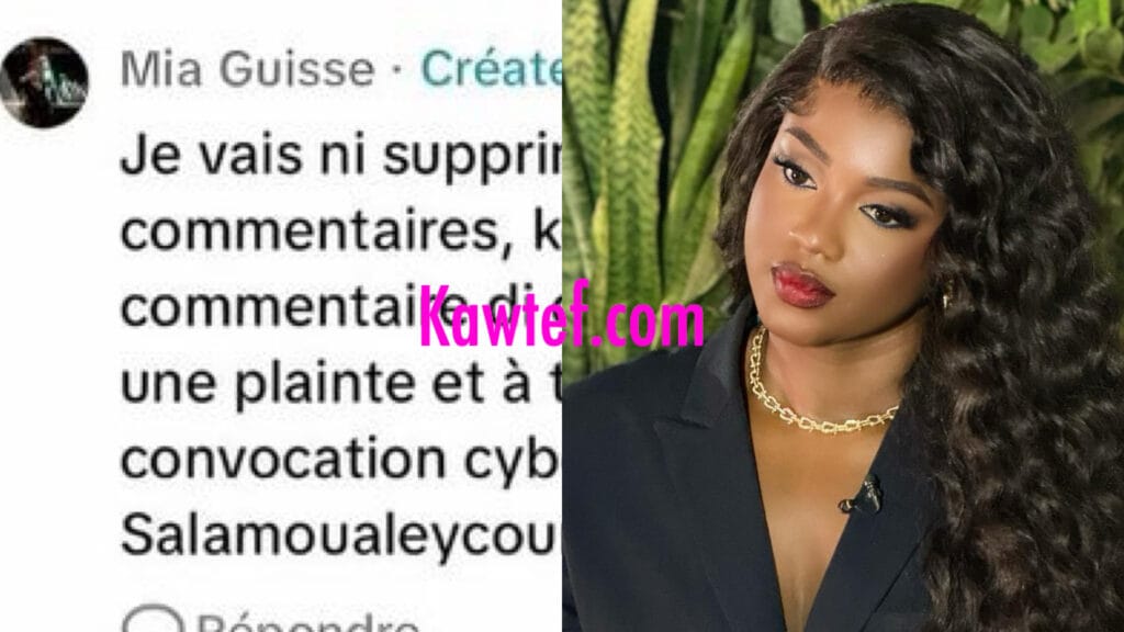 TikTok : Mia Guissé annonce une plainte contre une internaute…