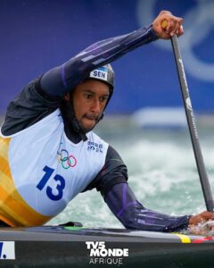 JO – Canoë slalom : Le Sénégalais Yves Bourhis qualifié en finale