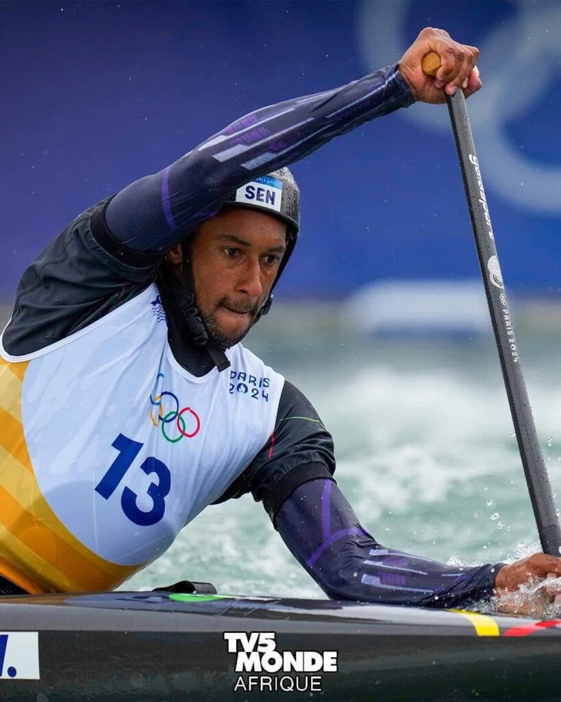 JO – Canoë slalom : Le Sénégalais Yves Bourhis qualifié en finale