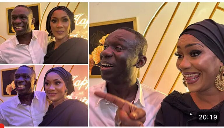 Dîner, célébrités, ambiance: Pape Diouf a fêté son anniversaire en grande pompe