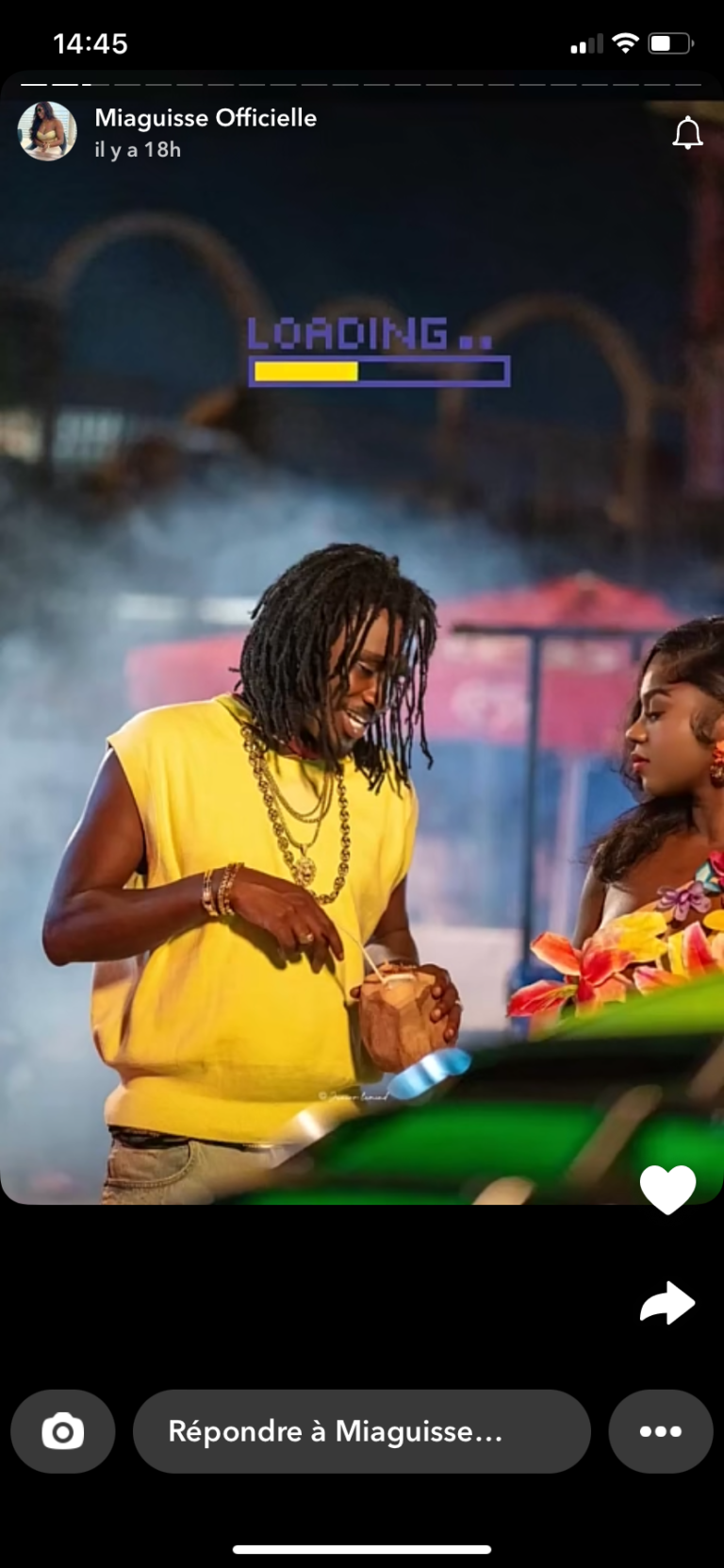 (02 photos ) : Wally Seck feat Mya Guissé : Un clip qui risque de faire B0om