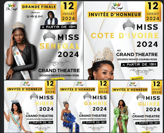 Miss Sénégal 2024 : Voici les invitées d’honneur