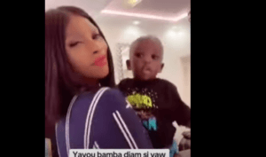 (Vidéo) : Nabou Dash montre pour la première fois son fils avec Mbergane