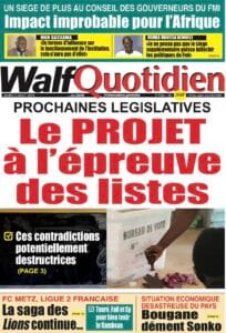 Découvrez les Unes des journaux sénégalais du mardi 06 août 2024