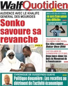Découvrez les Unes des journaux sénégalais du jeudi 22 août 2024