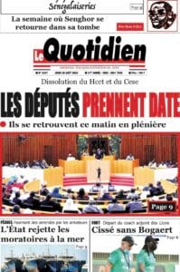 Découvrez les Unes des journaux sénégalais du jeudi 29 août 2024