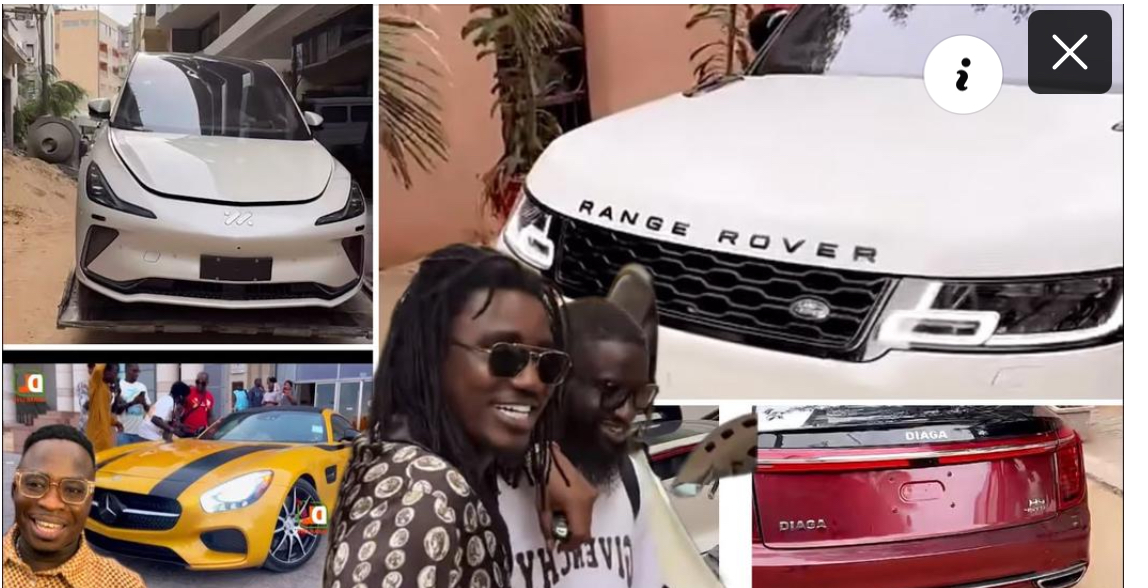(Vidéo)- Après Sidy Diop, Wally Seck renouvelle son parc automobile avec quatre nouvelles voitures de luxe.