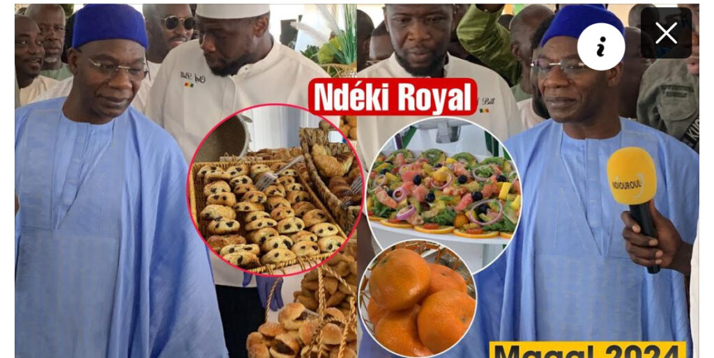 Magal 2024: Admirez le «ndeki» royal de Serigne Saliou Thioune