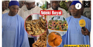 Magal 2024: Admirez le «ndeki» royal de Serigne Saliou Thioune
