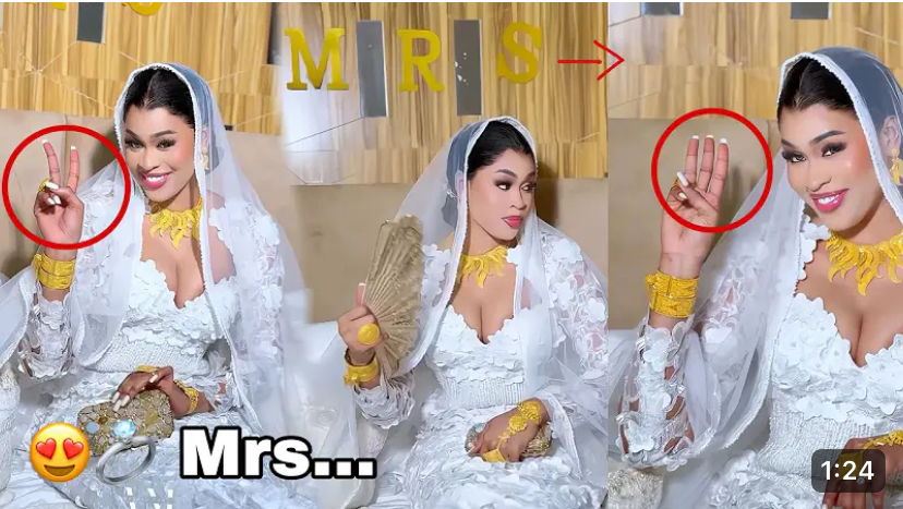 (Vidéo): Mariée, la Miss Astou Sall cache le nom de son mari. voici les images