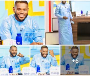 Photos : Pape Cheikh Diallo élégant en bleu