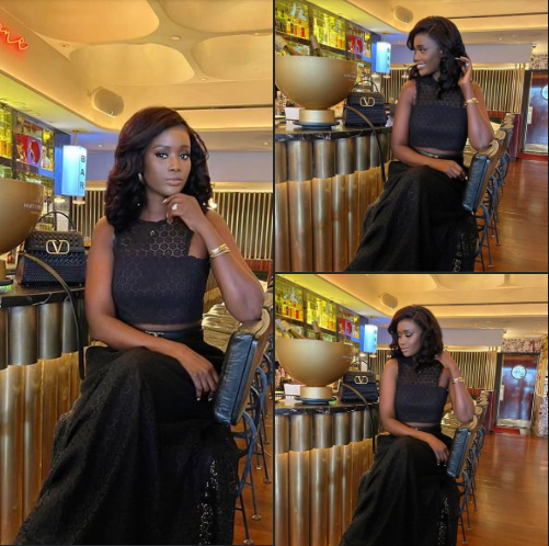 3 Photos : L’actrice Salma classe en noire