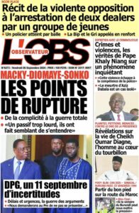 Découvrez les Unes des journaux sénégalais du vendredi 06 septembre 2024