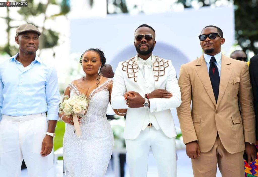 Mariage civil de Kerozen : Didier Drogba fait une rencontre inoubliable