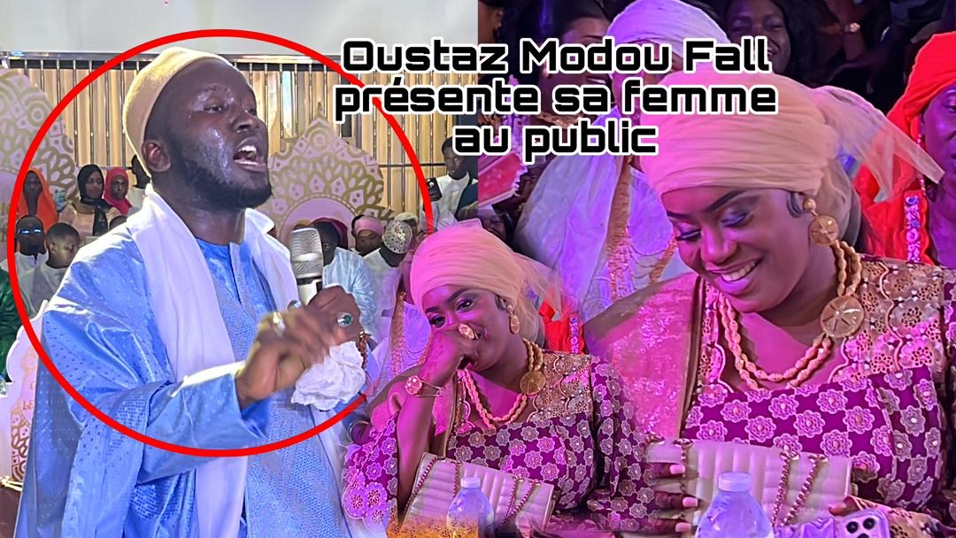 (Vidéo) – « Kénén kouma wah ni nop nala damalay nakh… », Modou Fall adoube sa femme.