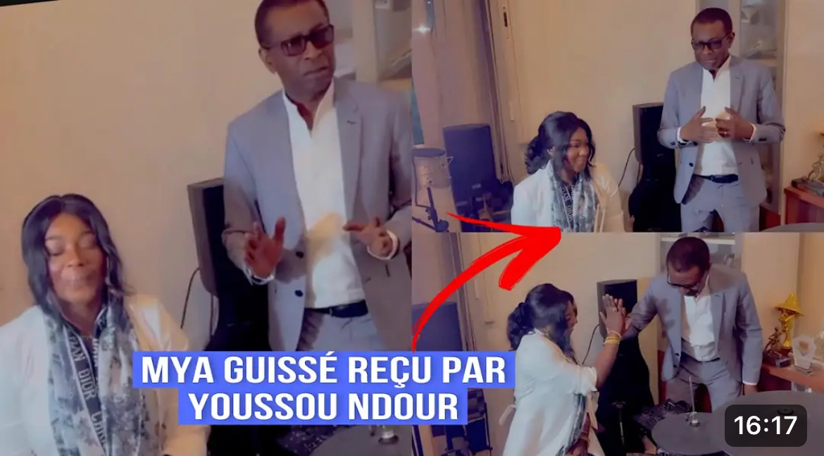 (Vidéo)- Mya Guissé reçoit le soutien de Youssou Ndour pour son concert au Casino de Paris